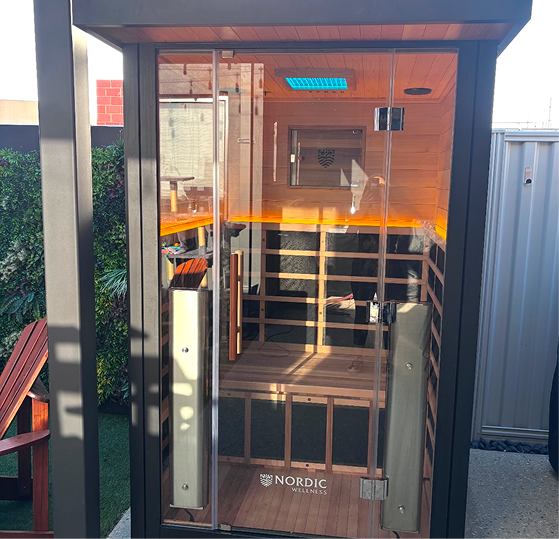 Residential sauna electrical installation in Fremantle