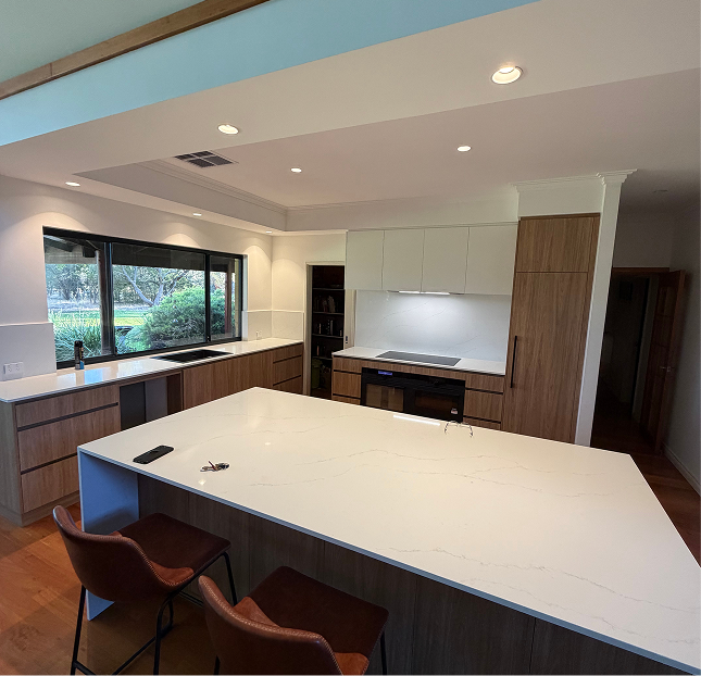 Kitchen renovation electrical work in Fremantle home