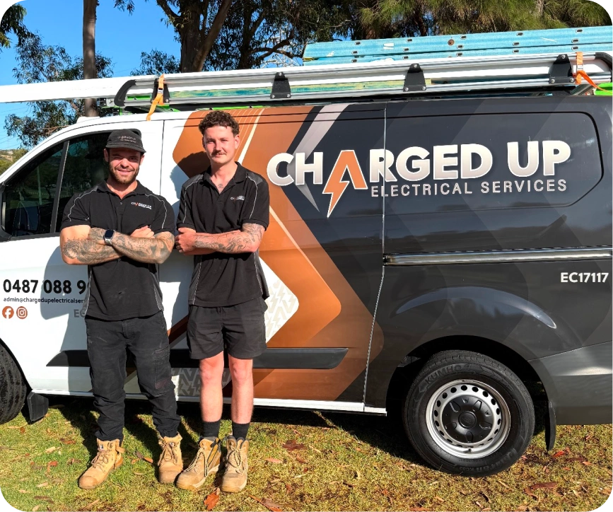 Licensed electricians from Charged Up Electrical in Fremantle